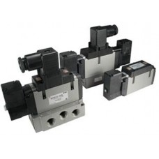 SMC solenoid valve 4 & 5 Port VFR NVFR3000, Plug-in & Non Plug-in Types, North American